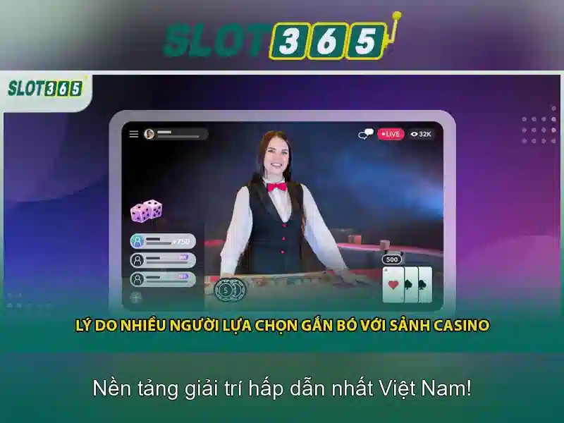 Truy Cập Nhanh Chóng Vào Sảnh Chơi Slot365 Đa Dạng
